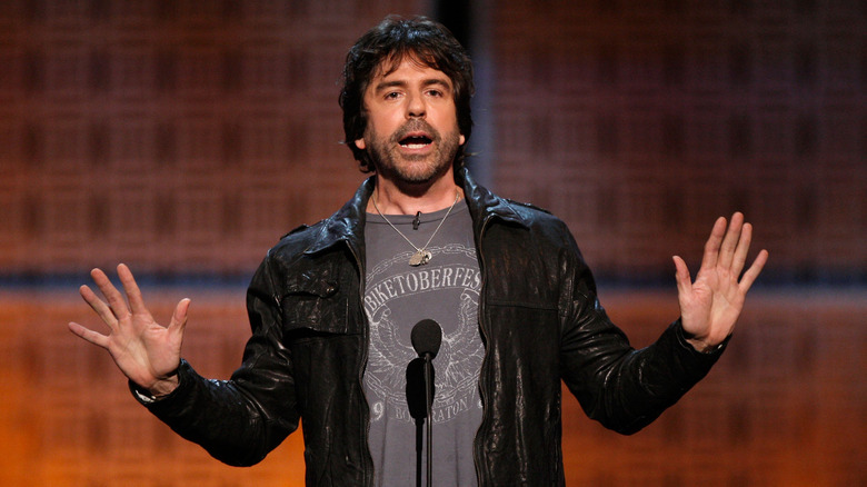 Greg Giraldo at mic