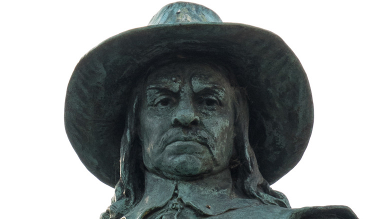 Statue of Oliver Cromwell