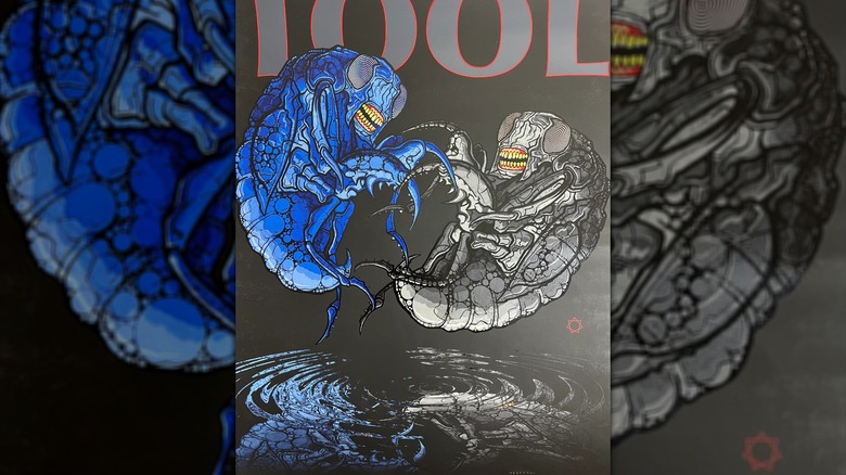 Tool dueling fleas poster