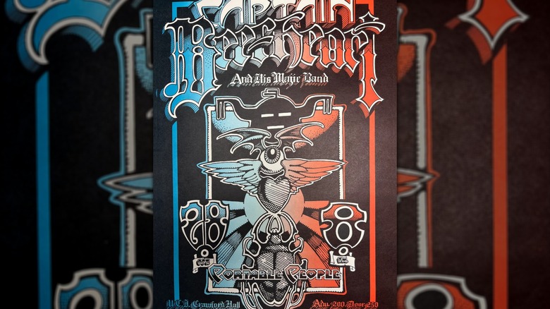Captain Beefheart flying eye poster
