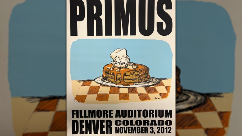 Primus sad pancake butter concert poster