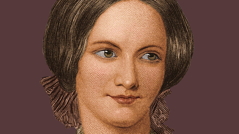 Charlotte Bronte Grinning 