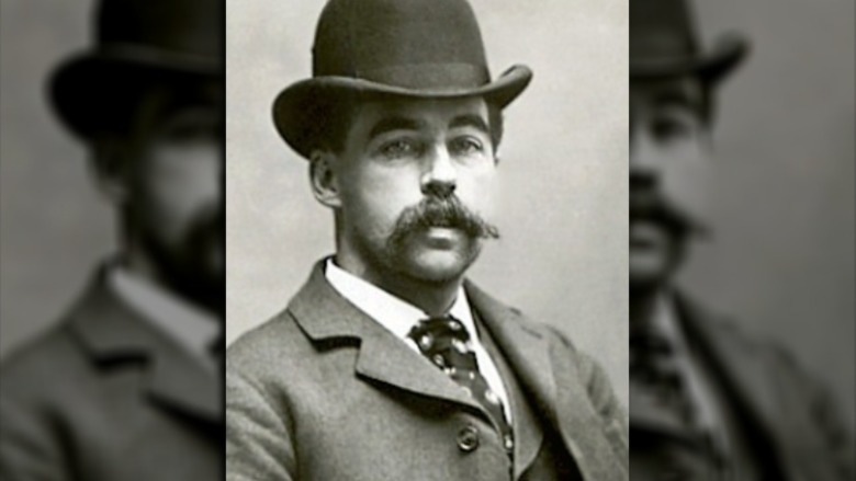 H.H. Holmes mugshot face