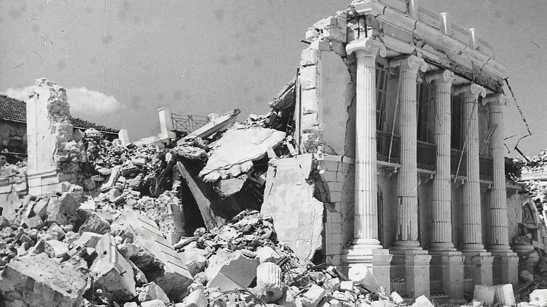 the Kefalonia earthquake aftermath