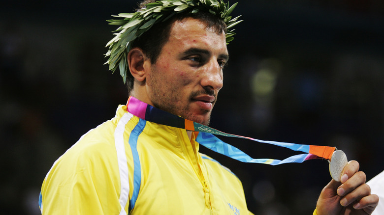 Ara Abrahamian 2004 olympic medal