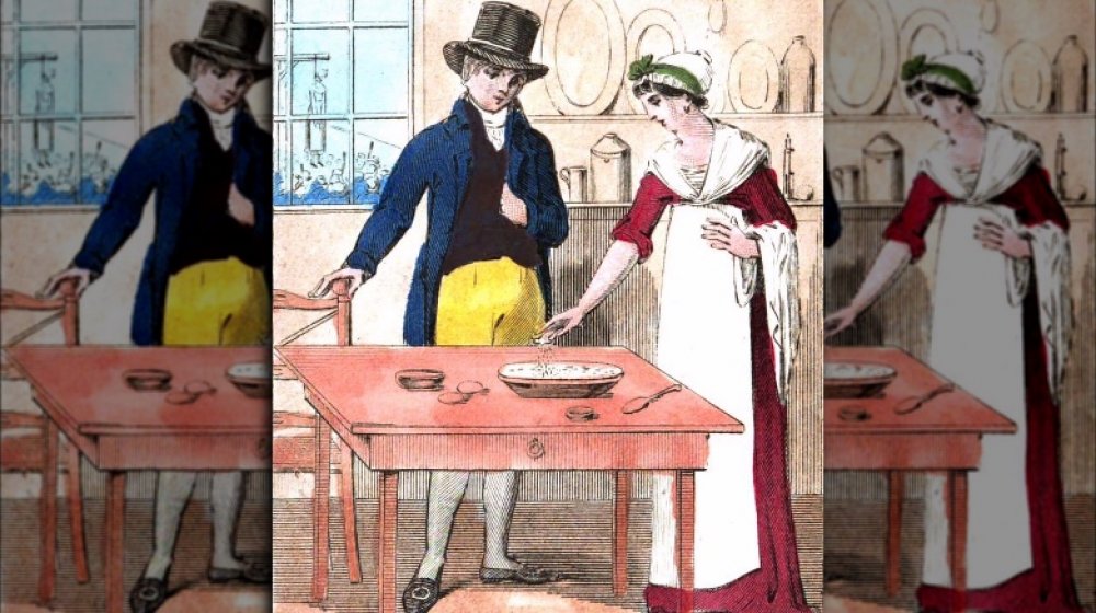 "Mrs Bateman mixes the Poison"