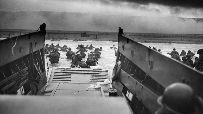 D-Day landing water