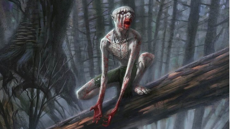 Illustration of Algonquin wendigo 