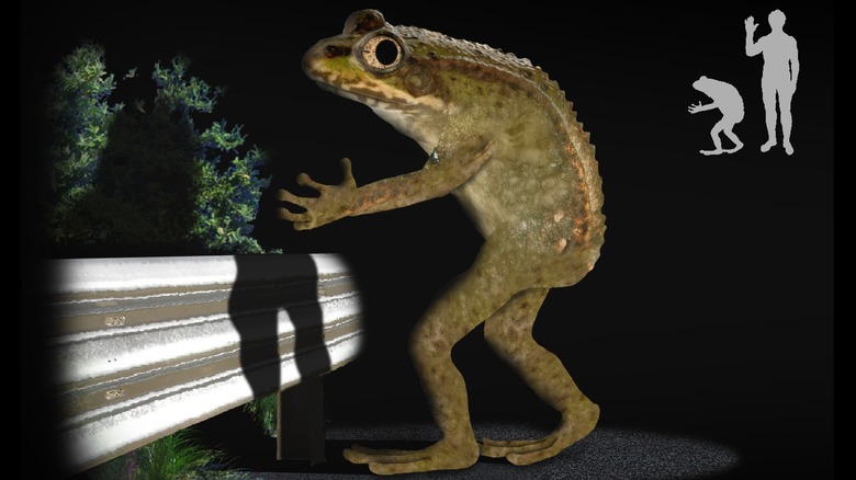 Rendering of Loveland Frogman