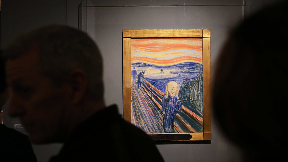 The Scream painting