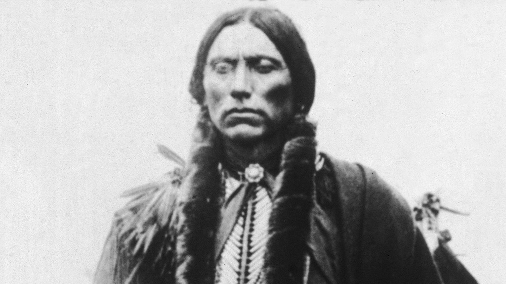 Cynthia Ann Parker's son Quanah