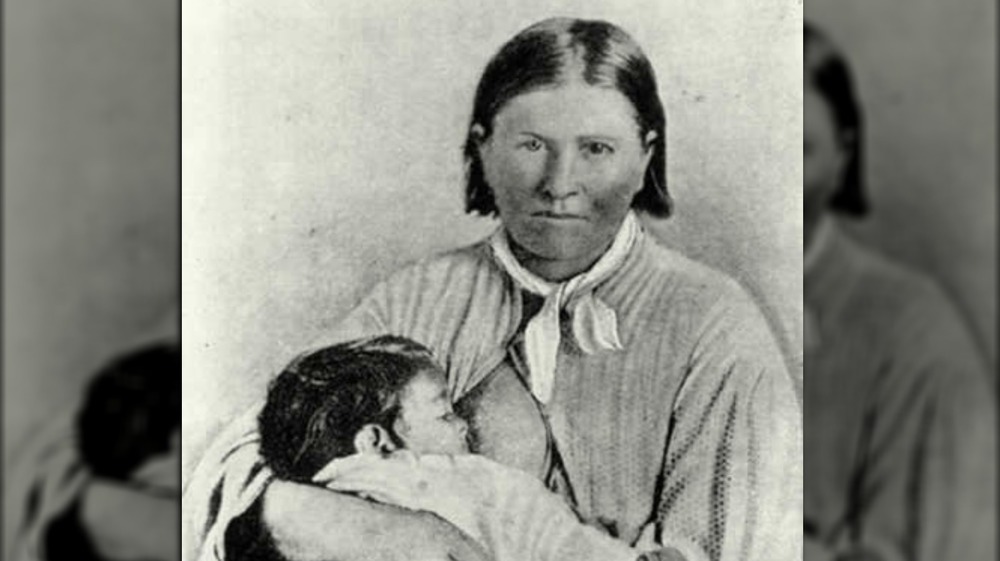 Cynthia Ann Parker and daughter