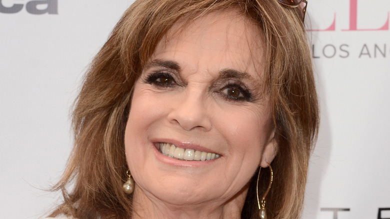 Linda Gray smiles