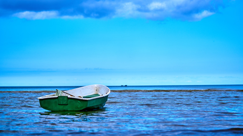 Boat in water 