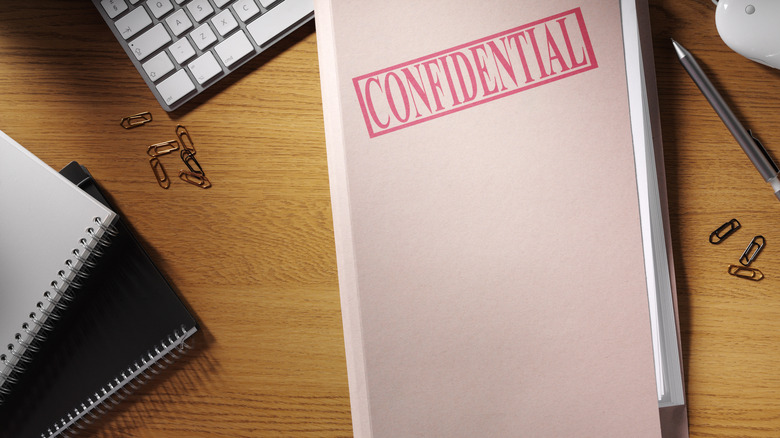 Secret report documents