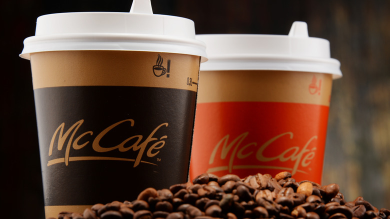 cups of McDonald's coffee