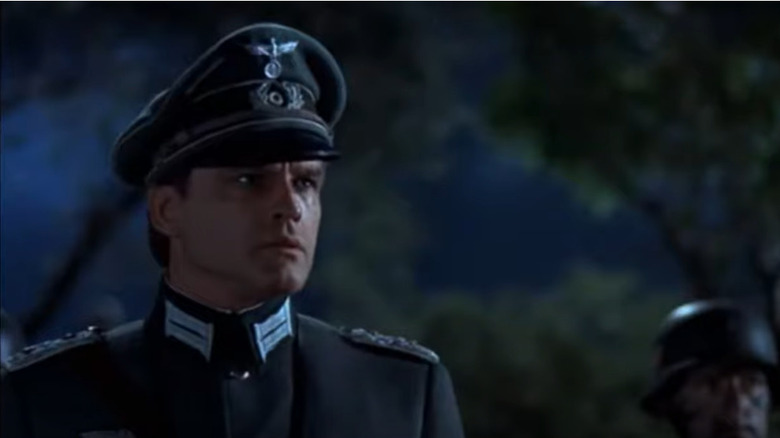 Nazi soldier looking angry