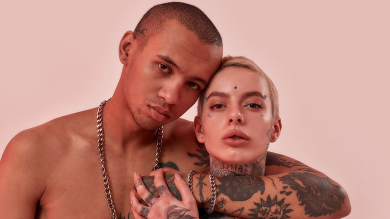 tattoos on dark and light skin