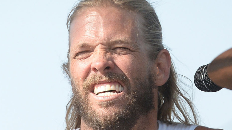 Taylor Hawkins smiling