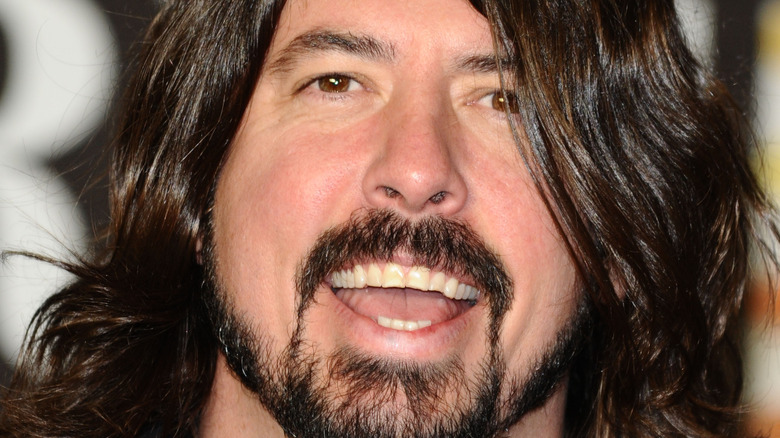 Dave Grohl smiling