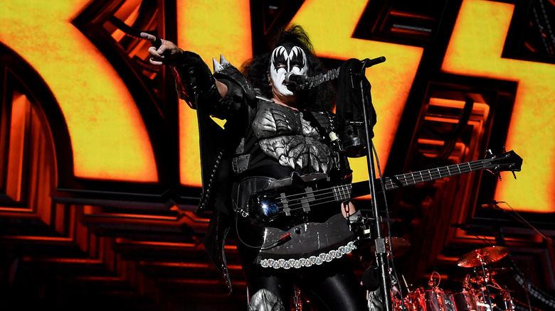Gene Simmons performing
