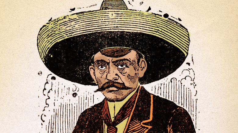 Emiliano Zapata Salazar by Posada