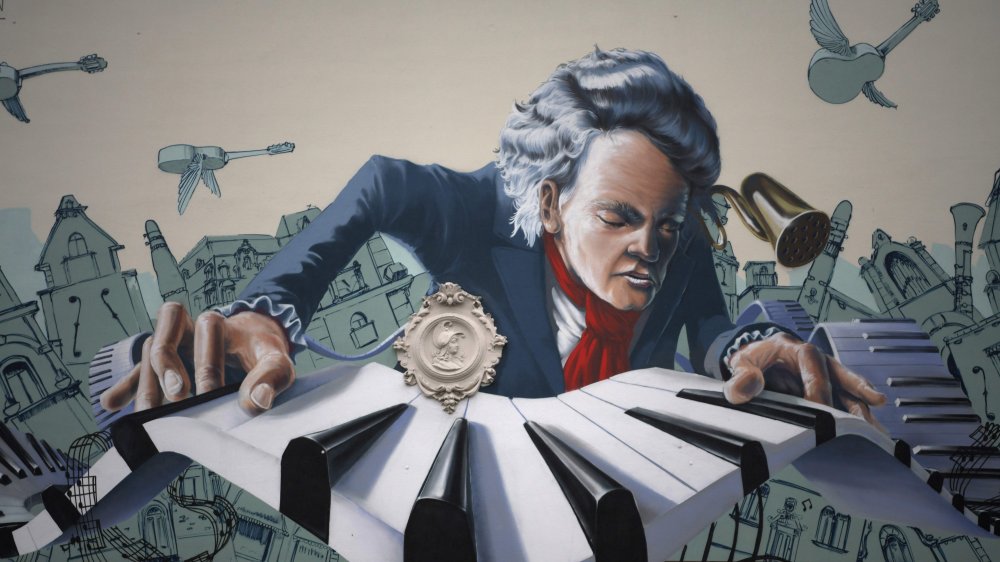 It's a nifty picture of Beethoven