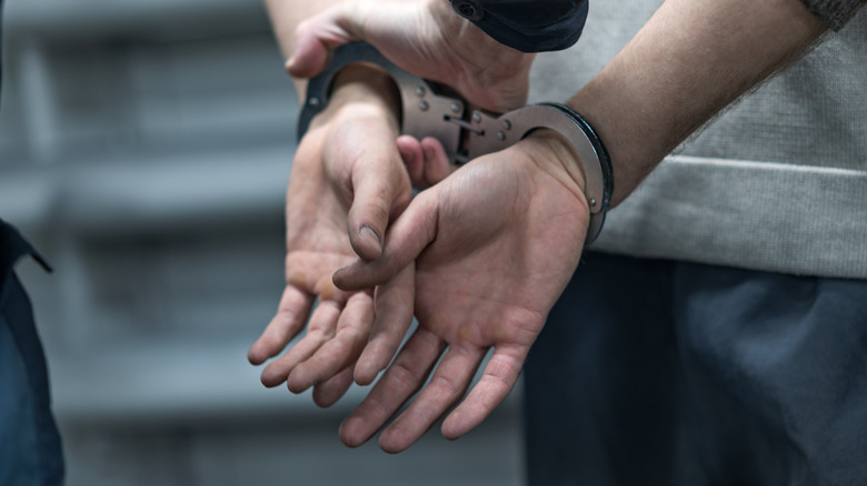 A man arrested