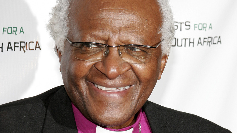 desmond tutu up close