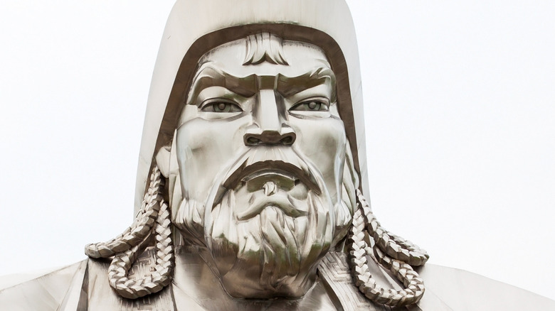 genghis khan statue