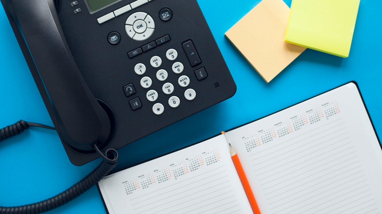 address book and phone