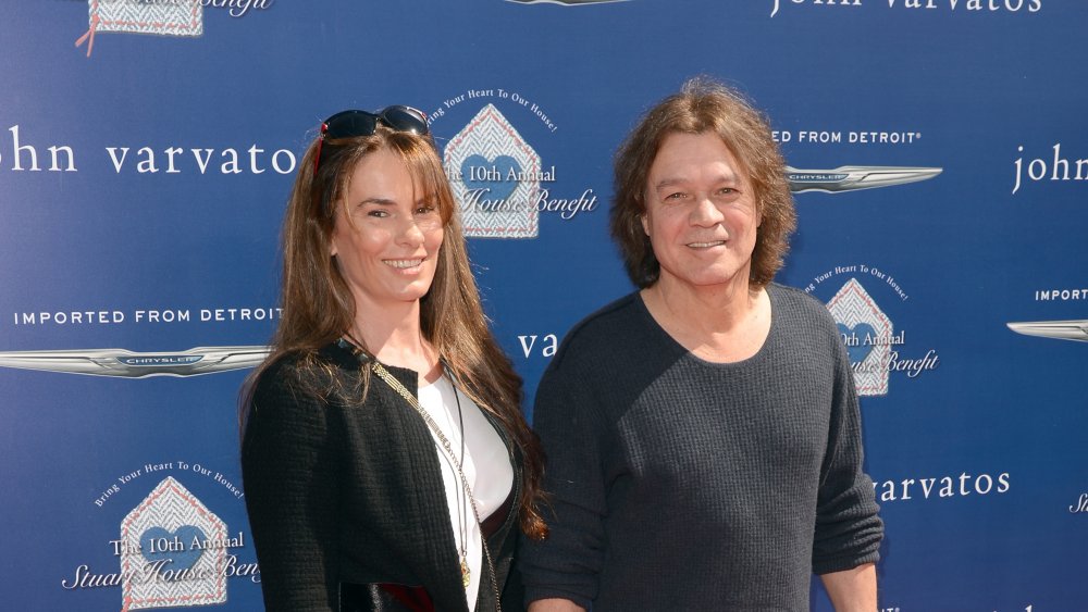 Janie Liszewski and Eddie Van Halen, 2013