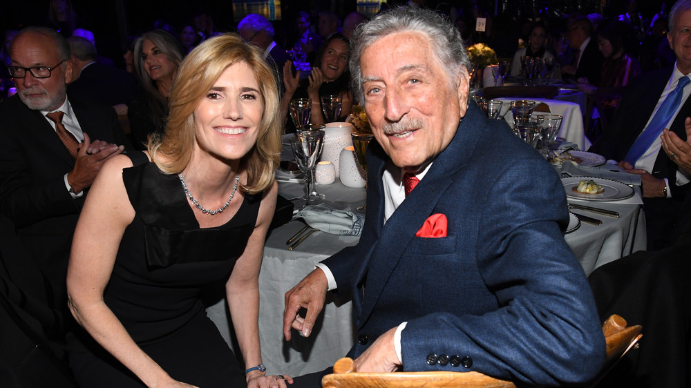 Susan Crow and Tony Bennett