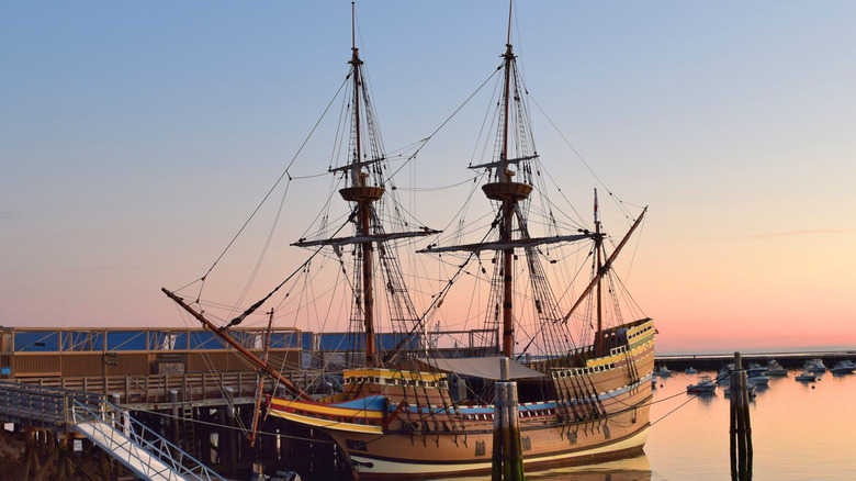 Mayflower II in Plymouth