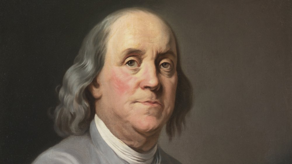 Painting of Benjamin Franklin