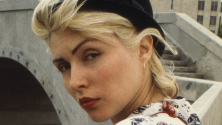 Young Debbie Harry raises eyebrow