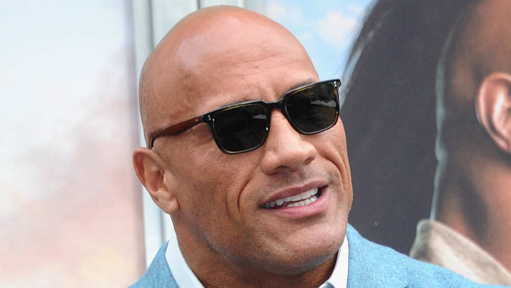 The raised eyebrow Can you smell what the Rock is cooking