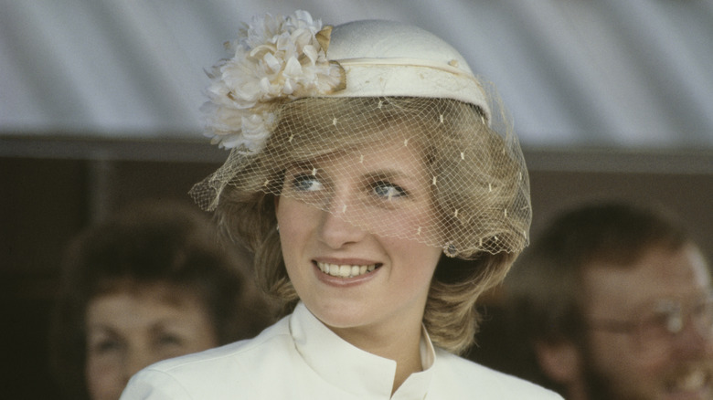 princess diana smiling