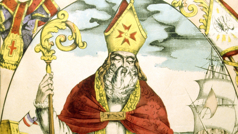 Depiction of Saint Nicholas