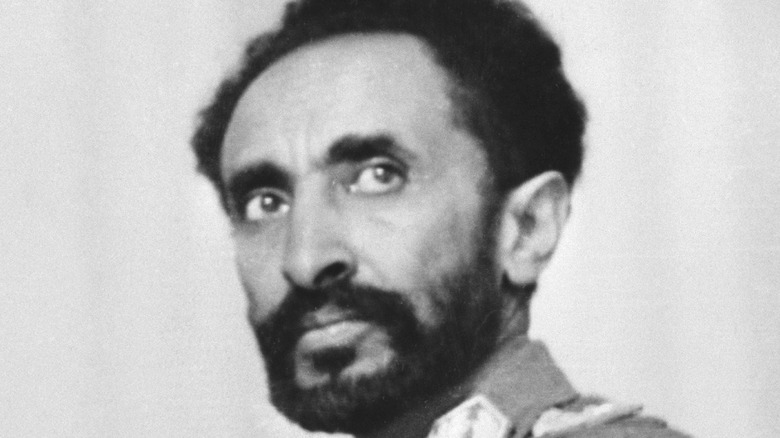 Emperor Haile Selassie I portrait