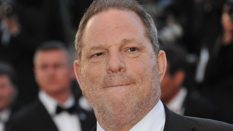 harvey weinstein pursed lips