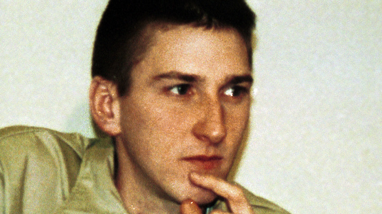 Timothy McVeigh finger on chin