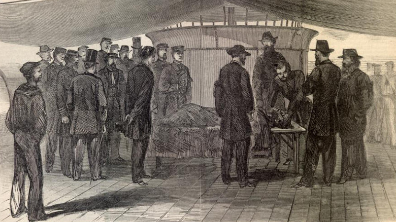 John Wilkes Booth Autopsy Photo