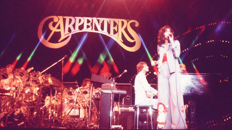 The Carpenters performing 