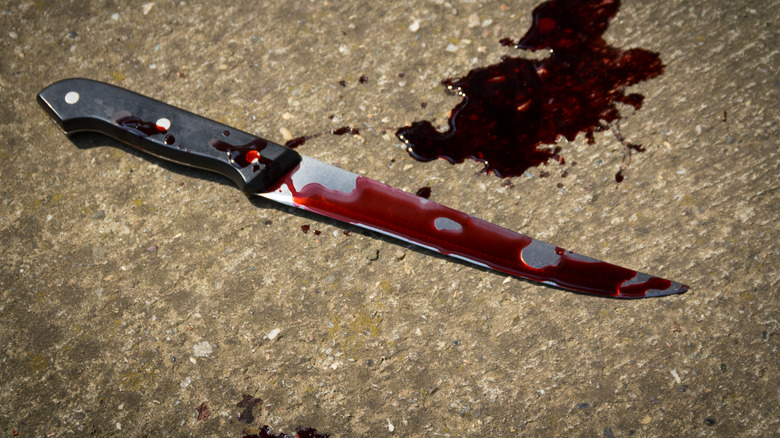 knife from crime scene
