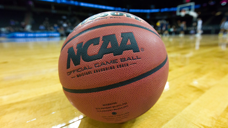 Ball with official NCAA logo