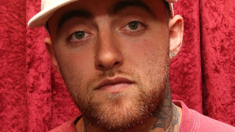 Mac Miller with whiskers