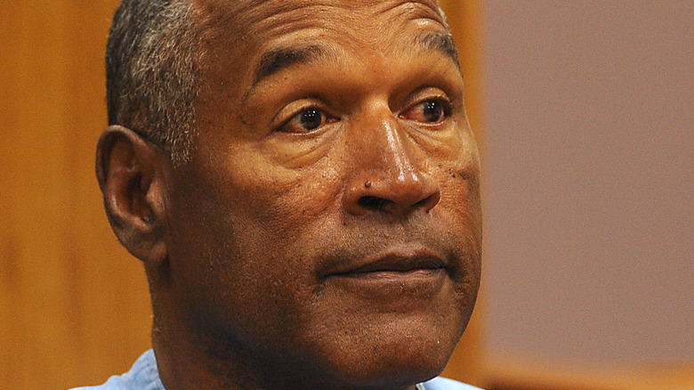 O.J. Simpson eyebrows raised