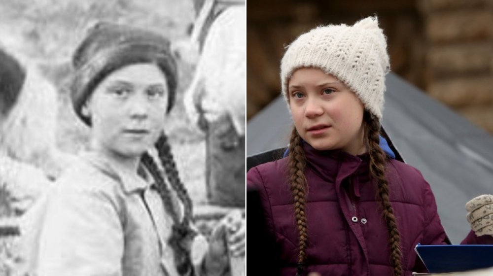 Greta Thunberg doppelganger