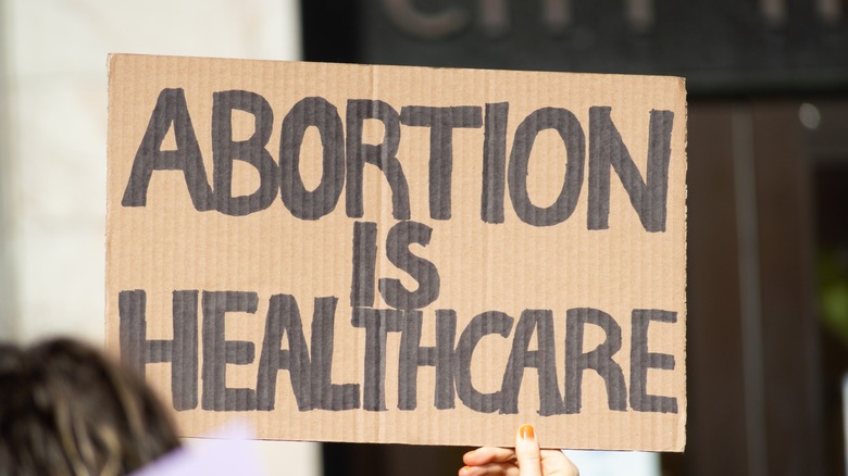 Protest sign 